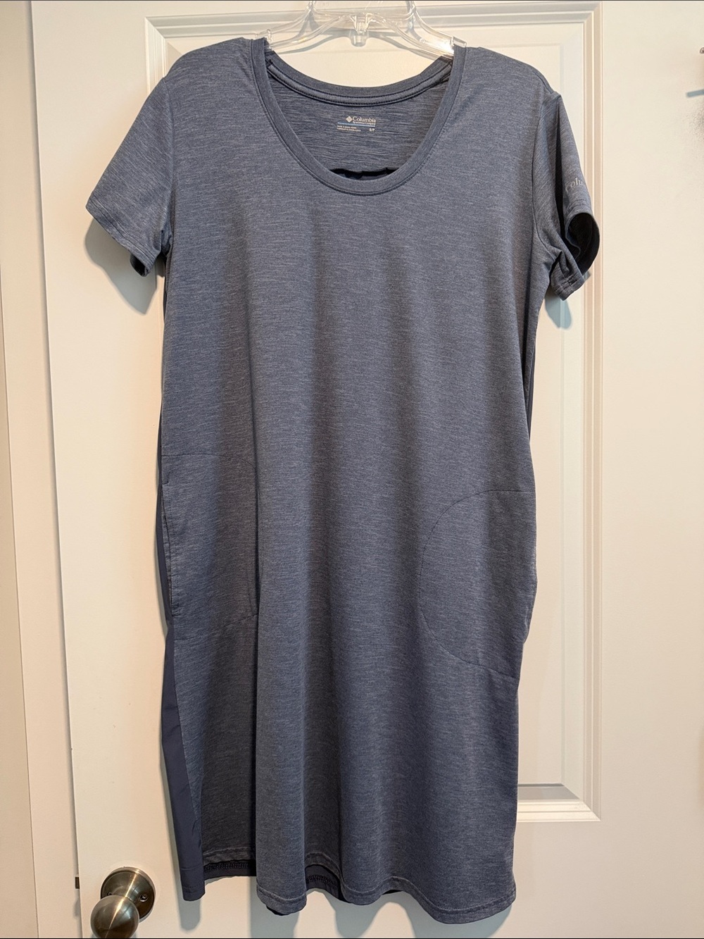 Columbia Women’s Slate Blue Short-Sleeve Tunic Dress